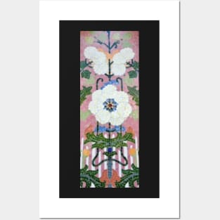 Floral Mosaic Posters and Art